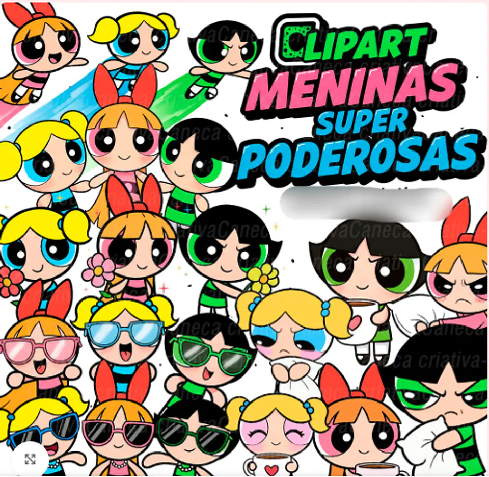 Meninas Super Poderosas- Kit Digital   1