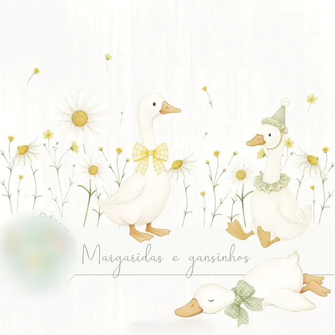 Magaridas e Gansinhos – Ilustrações- Kit Digital 