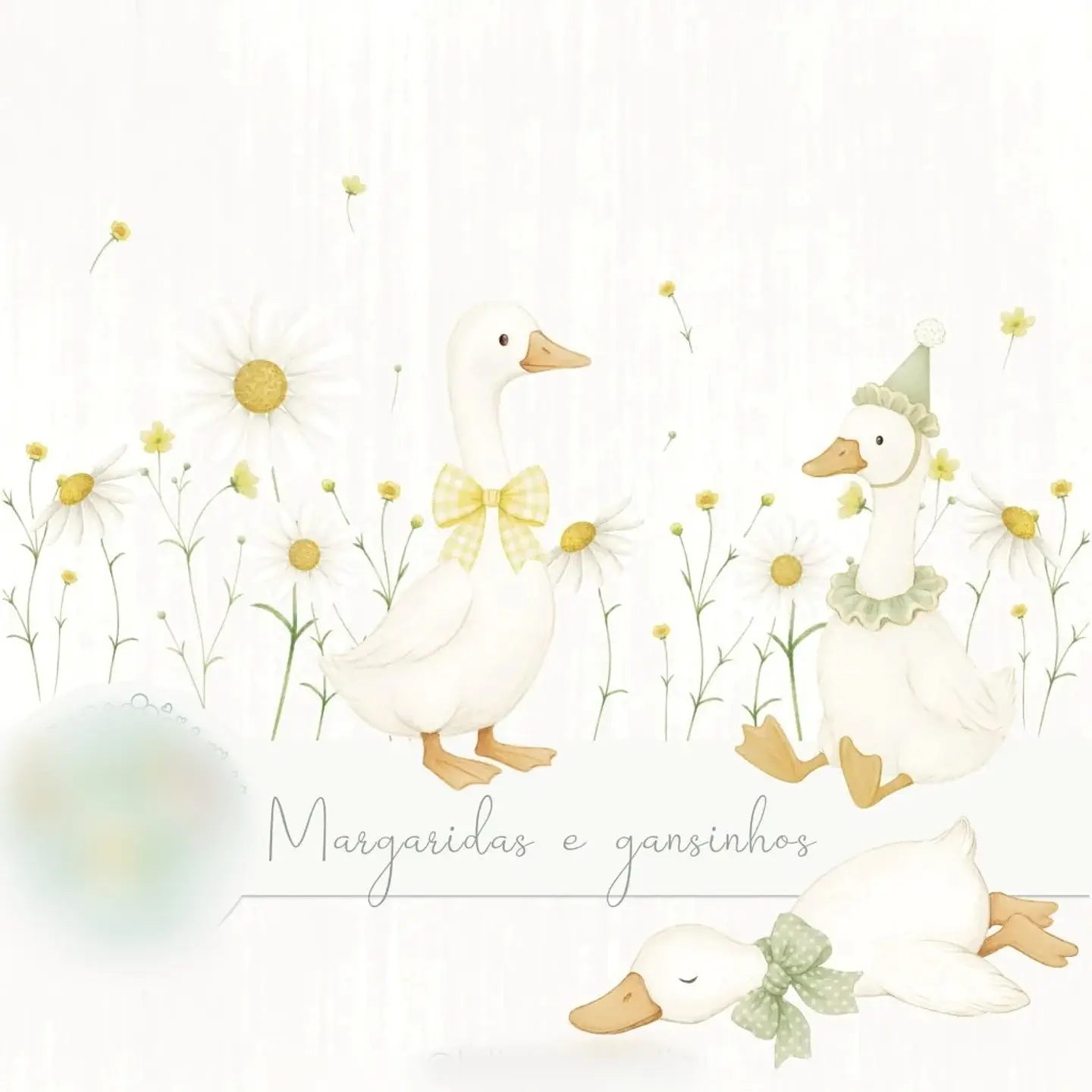 Magaridas e Gansinhos – Ilustrações- Kit Digital  1