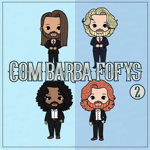  Com Barba Fofys 02- Kit Digital 