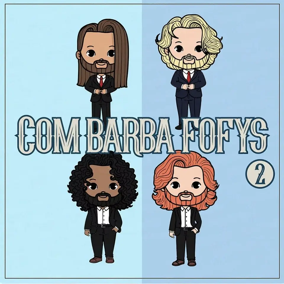  Com Barba Fofys 02- Kit Digital  1