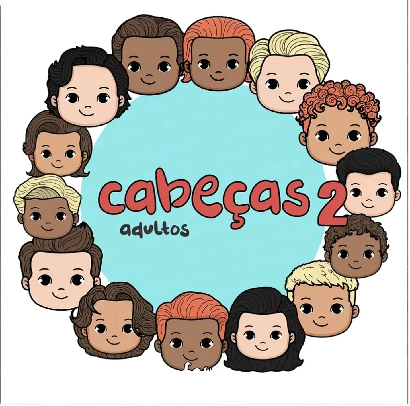  Kit Cabeças Adultos 2- Kit Digital 1