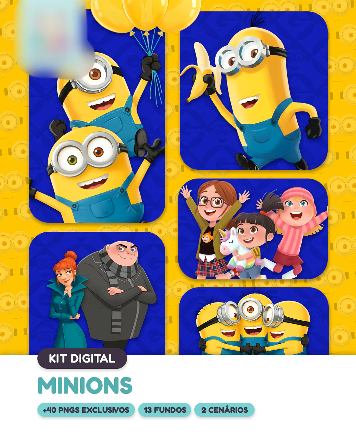 Minions- Kit Digital  1