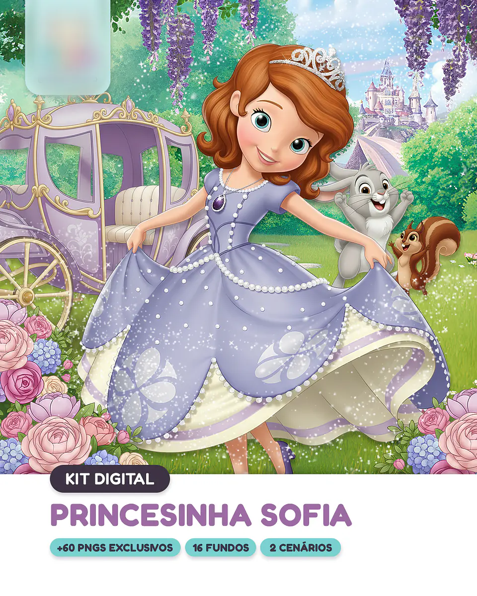 Princesinha Sofia- Kit Digital  1