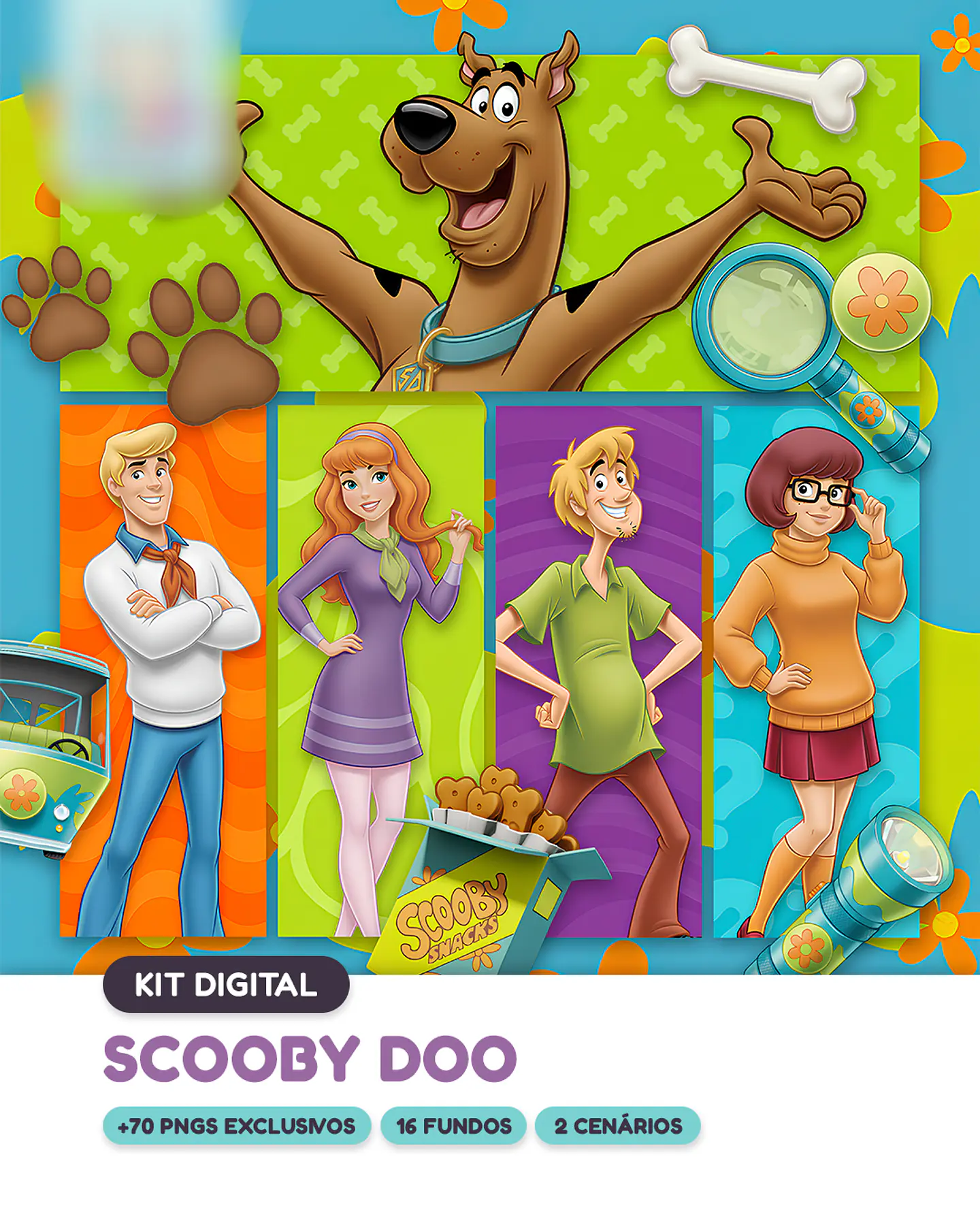 Scooby Doo- Kit Digital   1