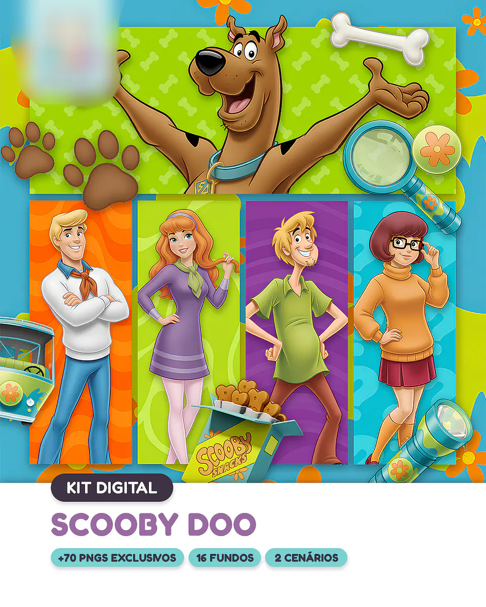 Scooby Doo- Kit Digital   1