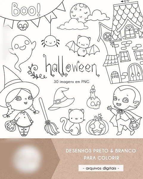 Halloween- Kit Digital   