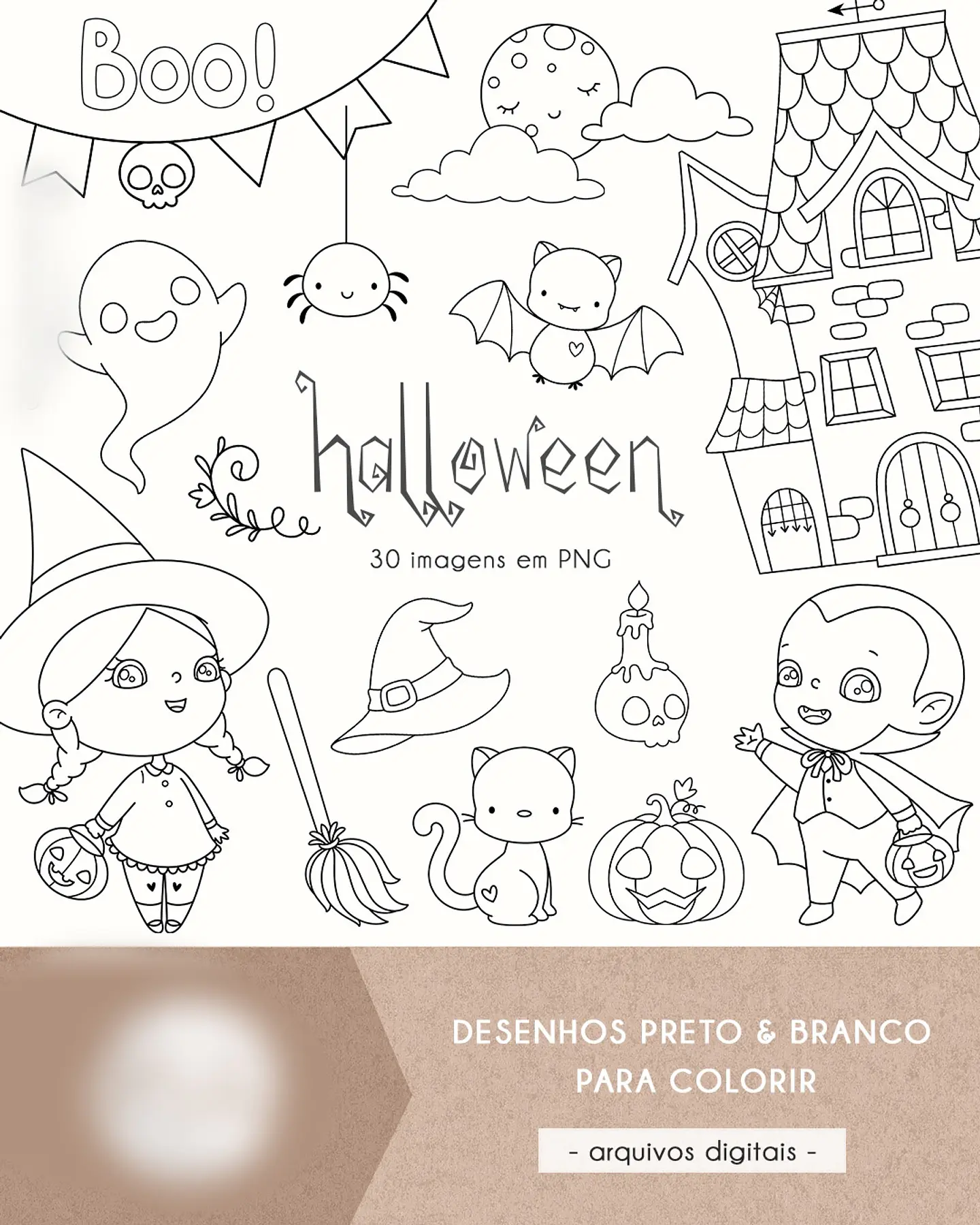 Halloween- Kit Digital    1