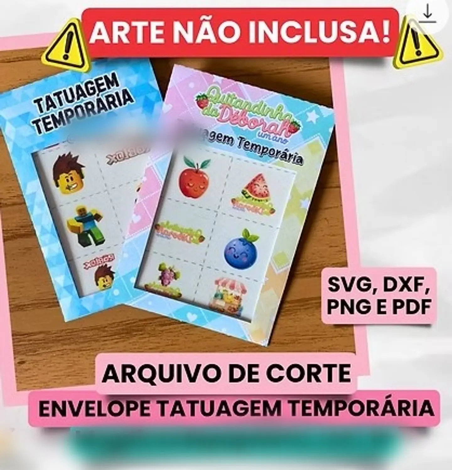 Envelope para Tatuagens 1