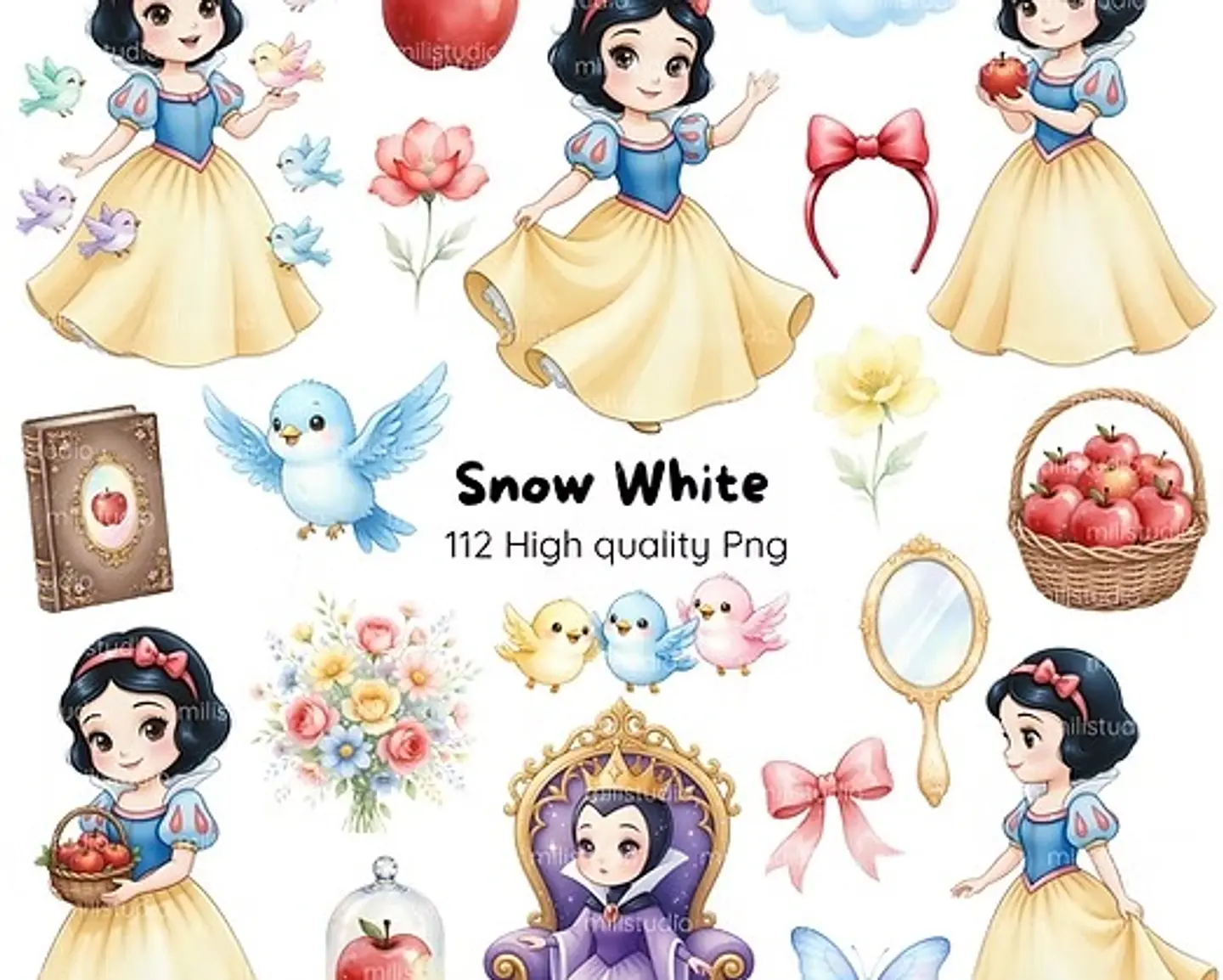 Branca de Neve- Kit Digital   1