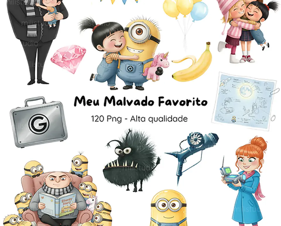 Meu Malvado Favorito- Kit Digital 1