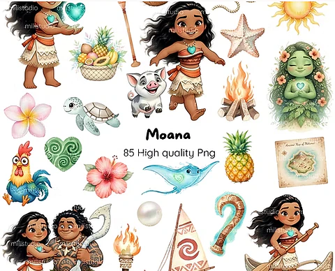 Moana 3- Kit Digital 