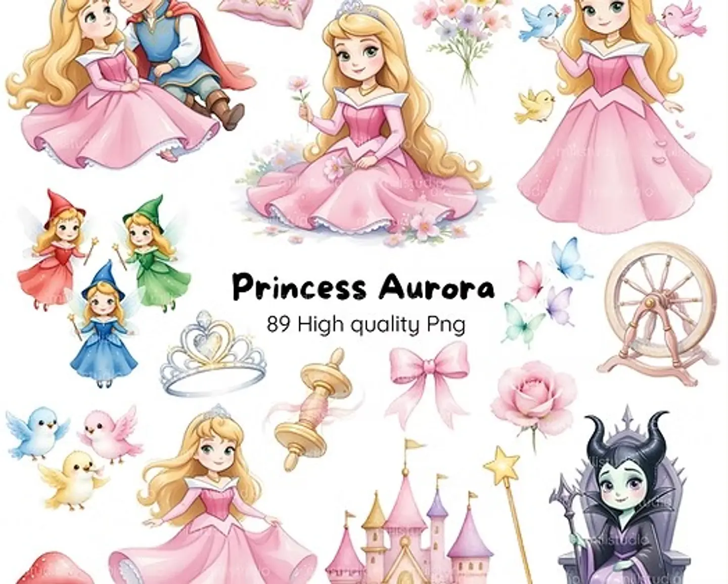 Princess Aurora- Kit Digital  1