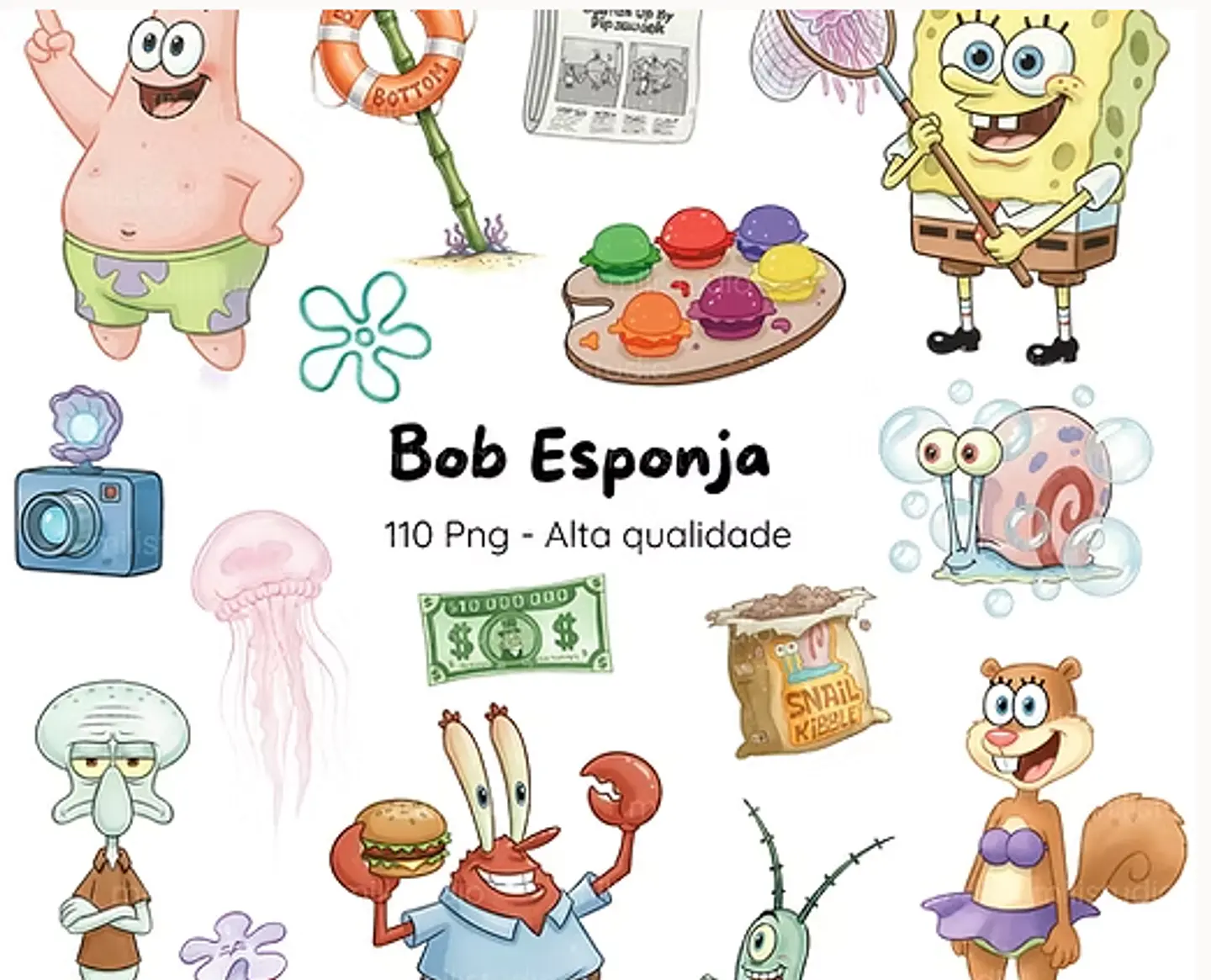 SpongeBob 2- Kit Digital   1