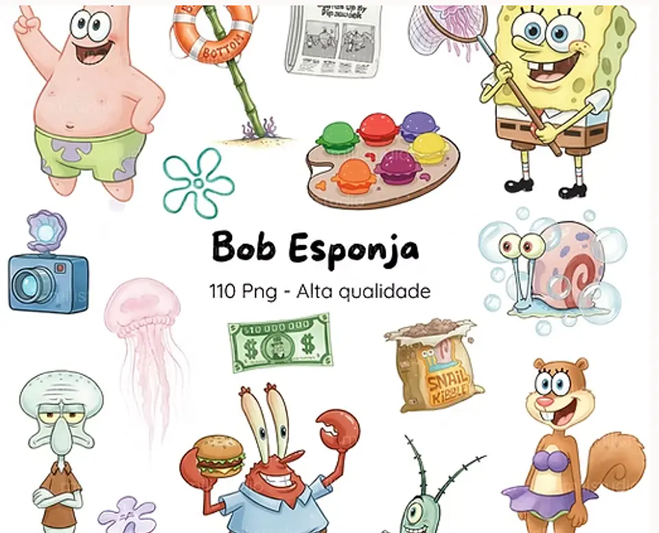 SpongeBob 2- Kit Digital   1