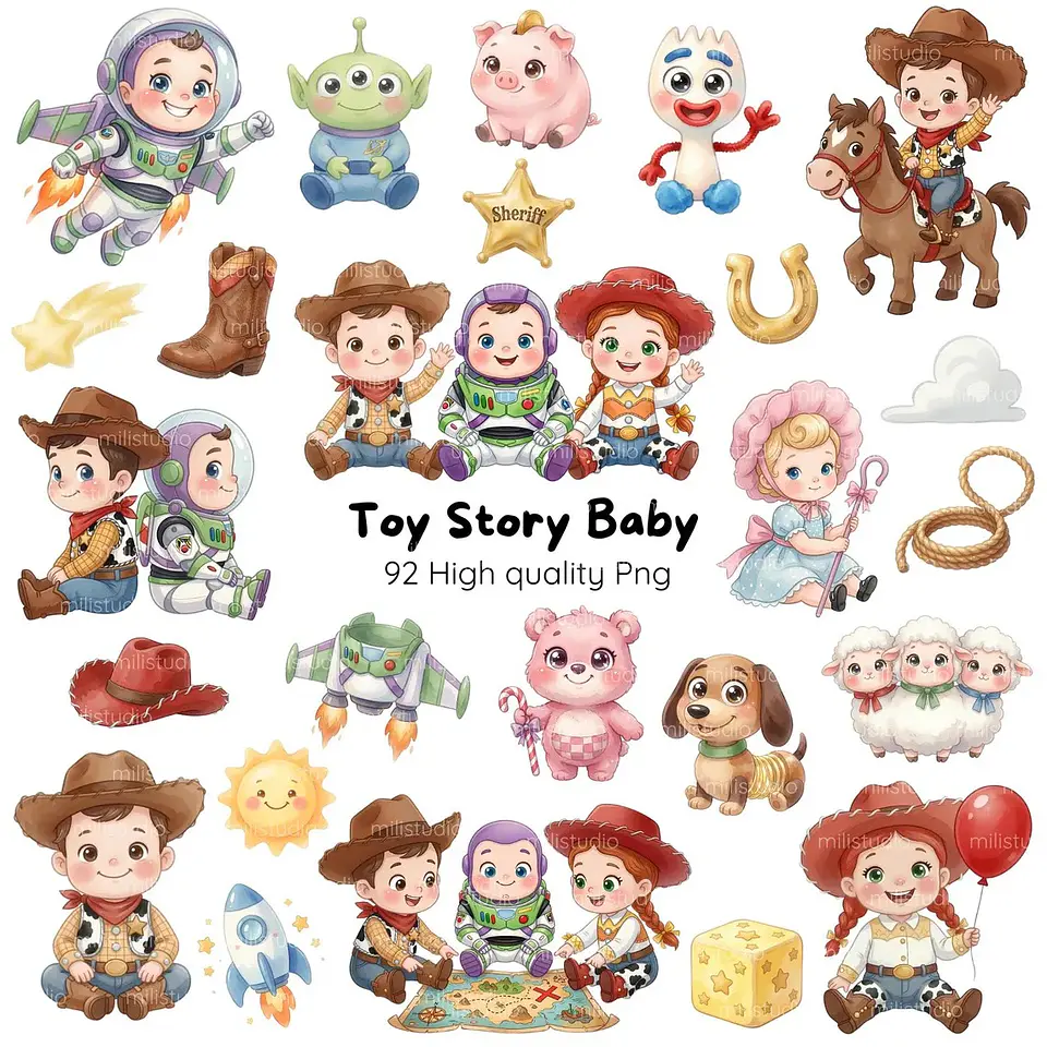 Toy Story Baby- Kit Digital    1