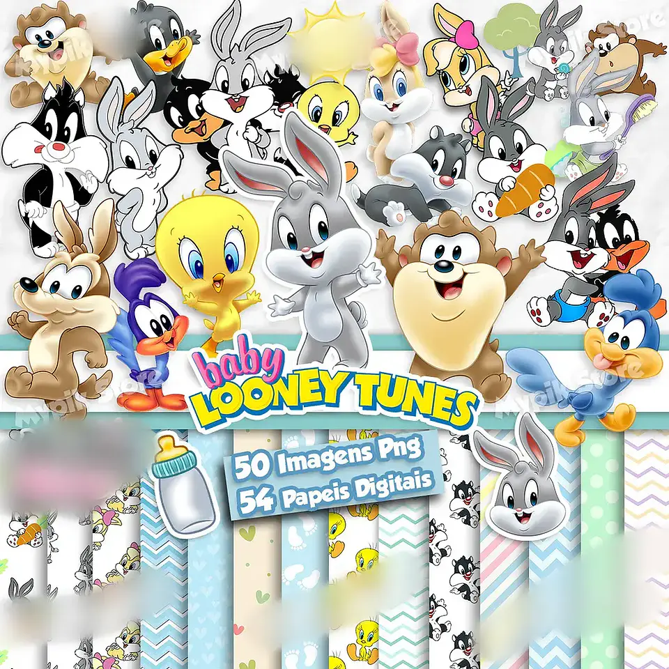 Looney Tunes Baby- Kit Digital  1