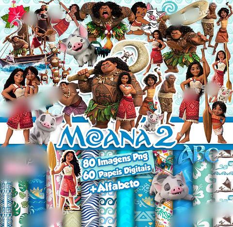 Moana 2- Kit Digital  