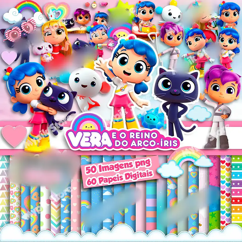Vera e o Reino do Arco Iris- Kit Digital     1
