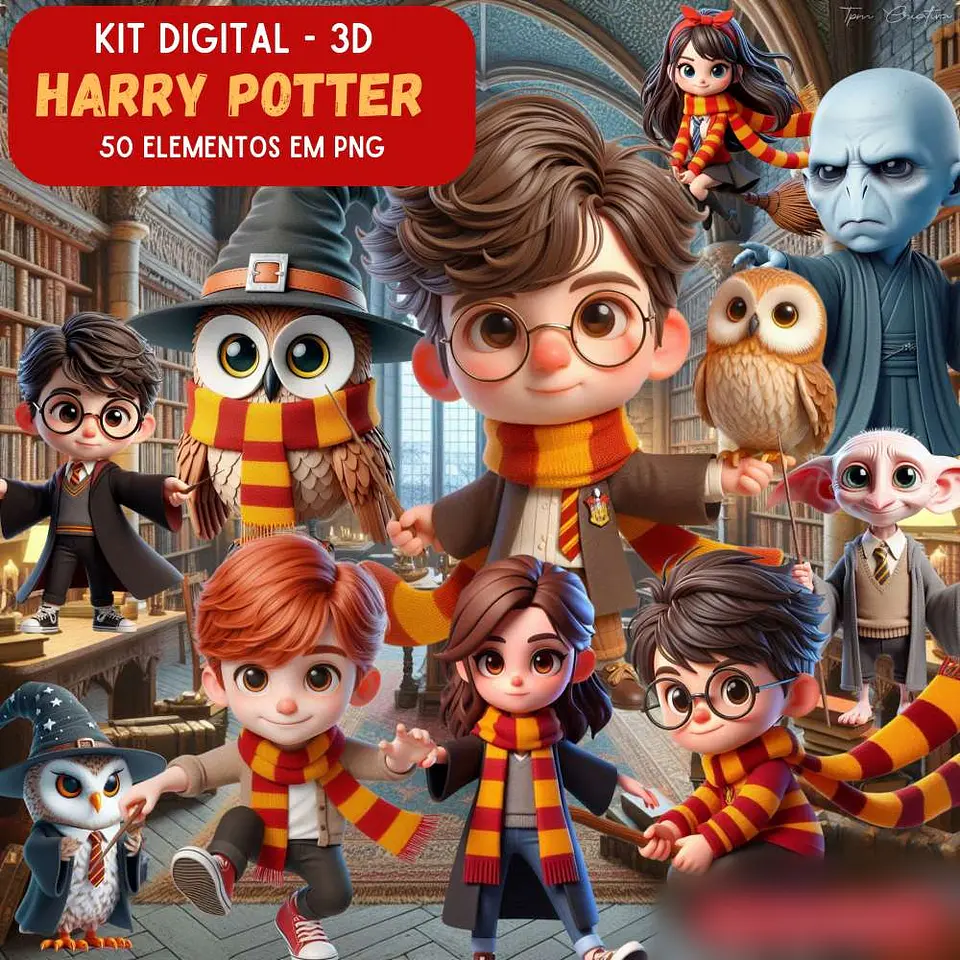 Harry Potter 3D- Kit Digital    1