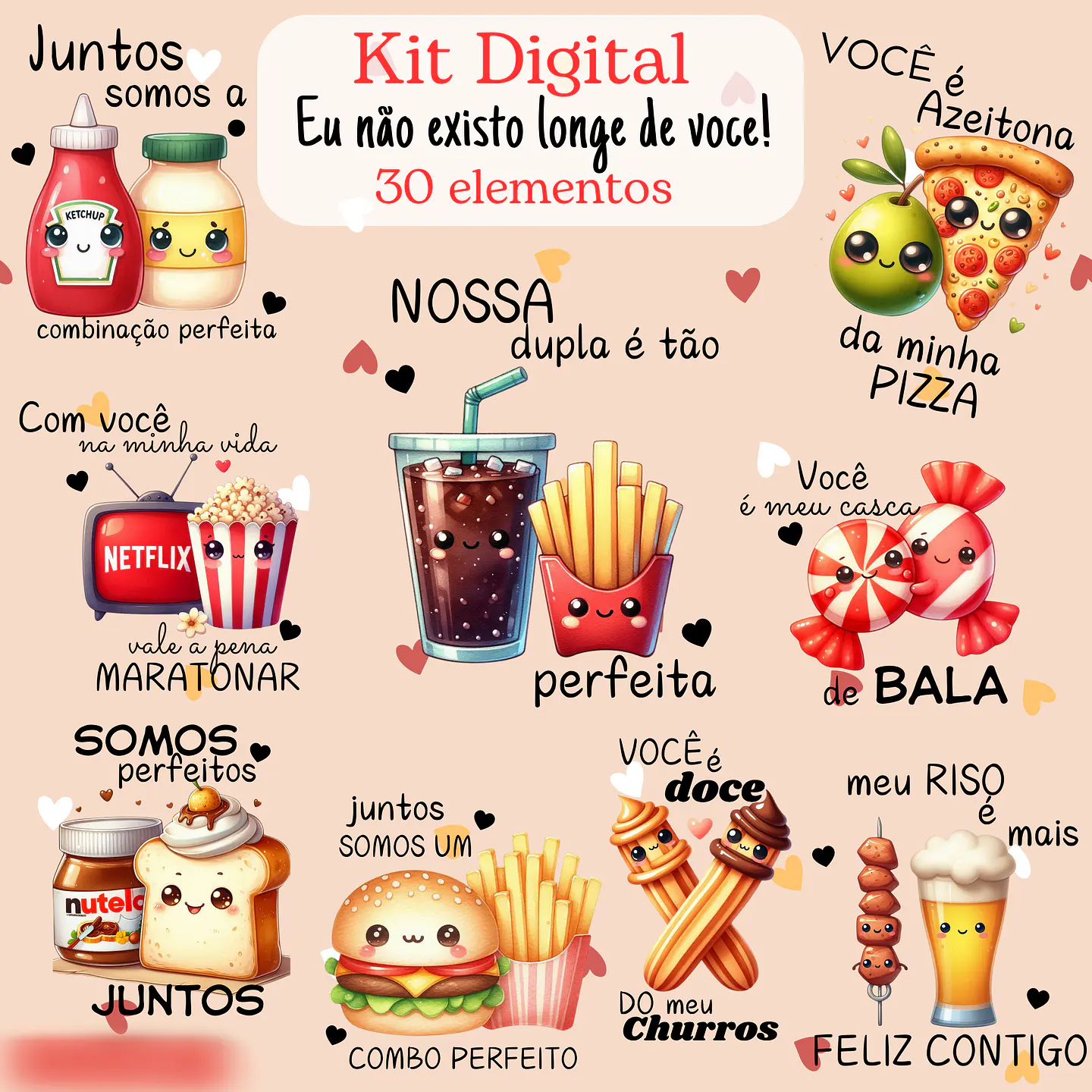   Eu Não Existo Longe de Você!- Kit Digital  1