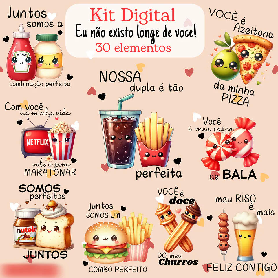   Eu Não Existo Longe de Você!- Kit Digital  1
