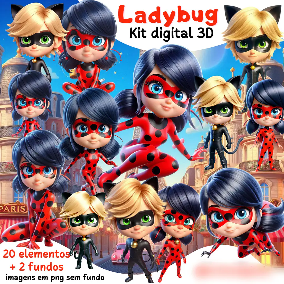  Ladybug 3D- Kit Digital   1