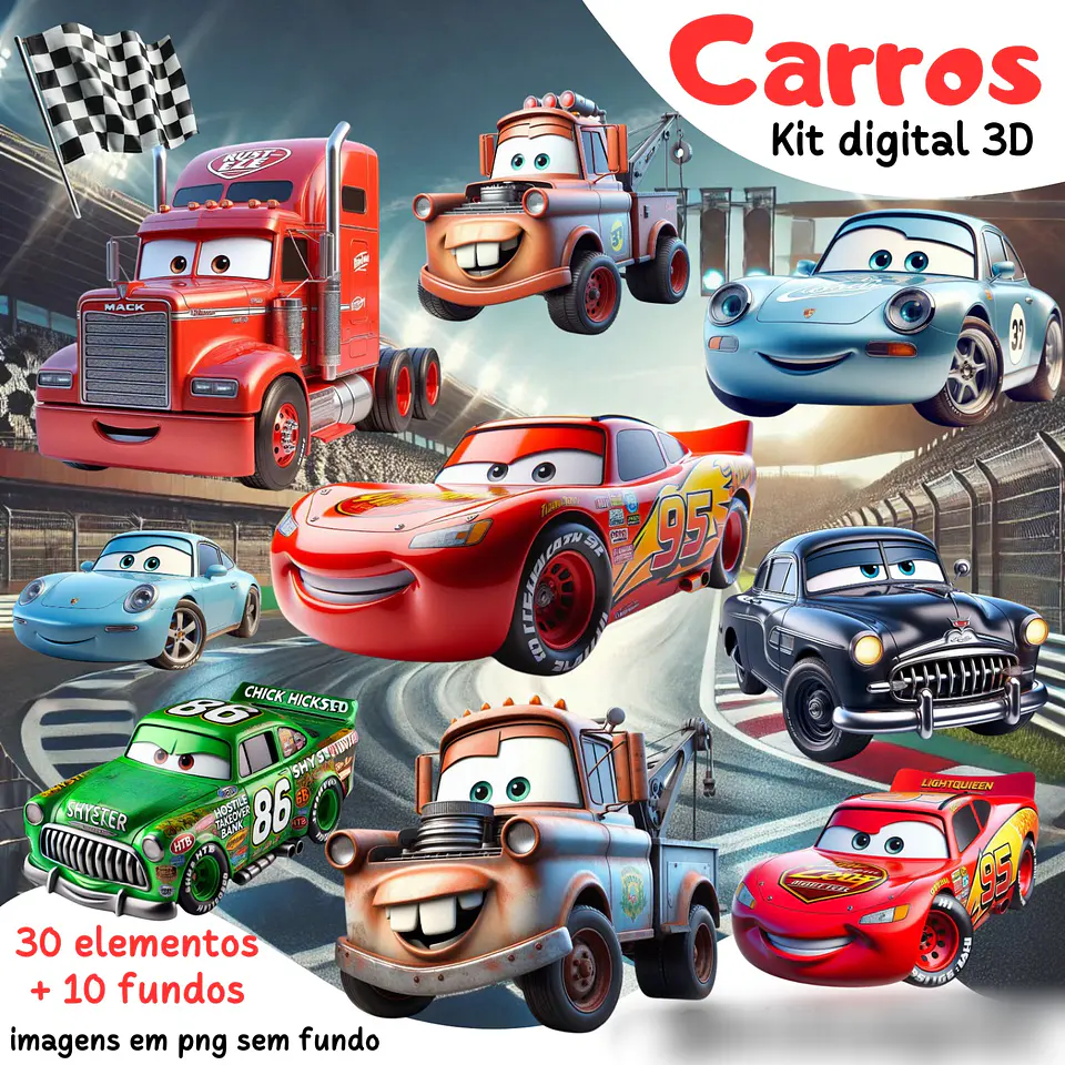 Carros- Kit Digital       1