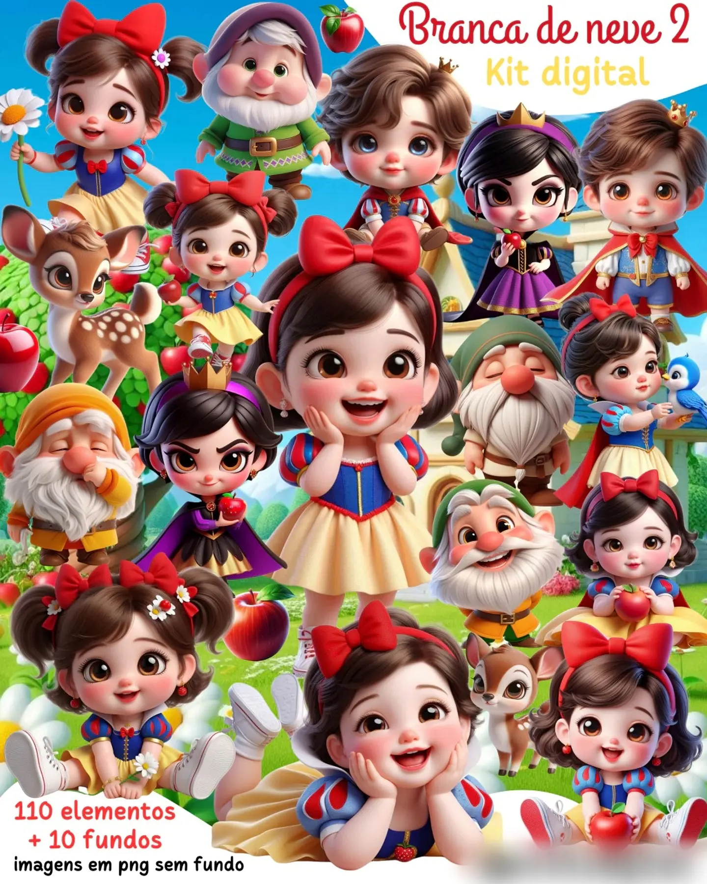Branca de neve 2- Kit Digital   1