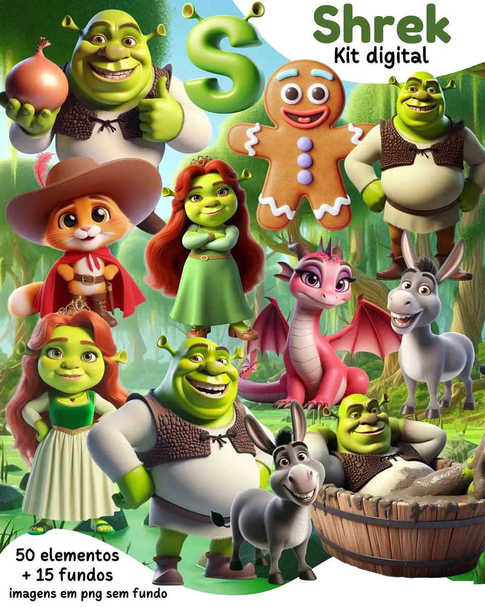 Shrek- Kit Digital    1