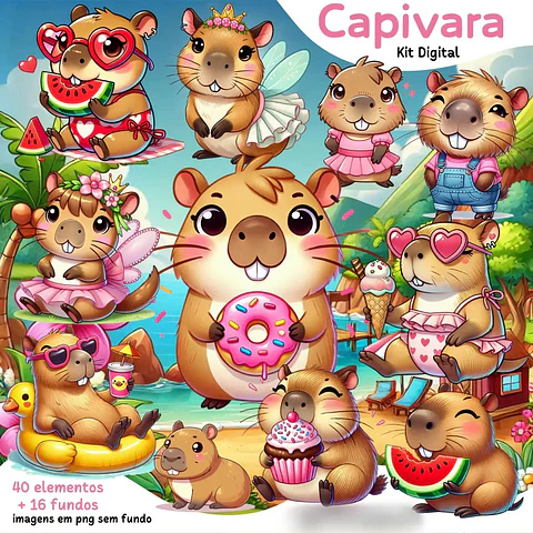Capivara- Kit Digital   