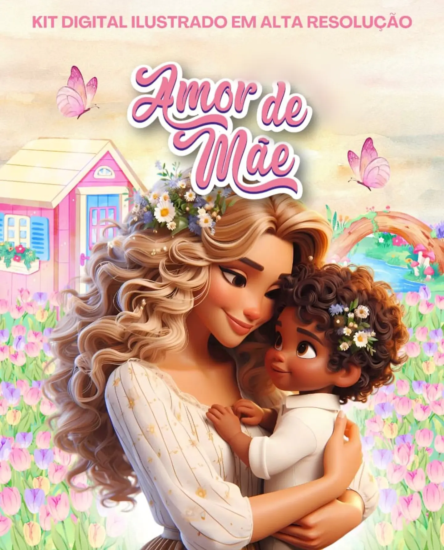 AMOR DE MÃE- Kit Digital   1