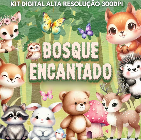 BOSQUE ENCANTADO- Kit Digital 