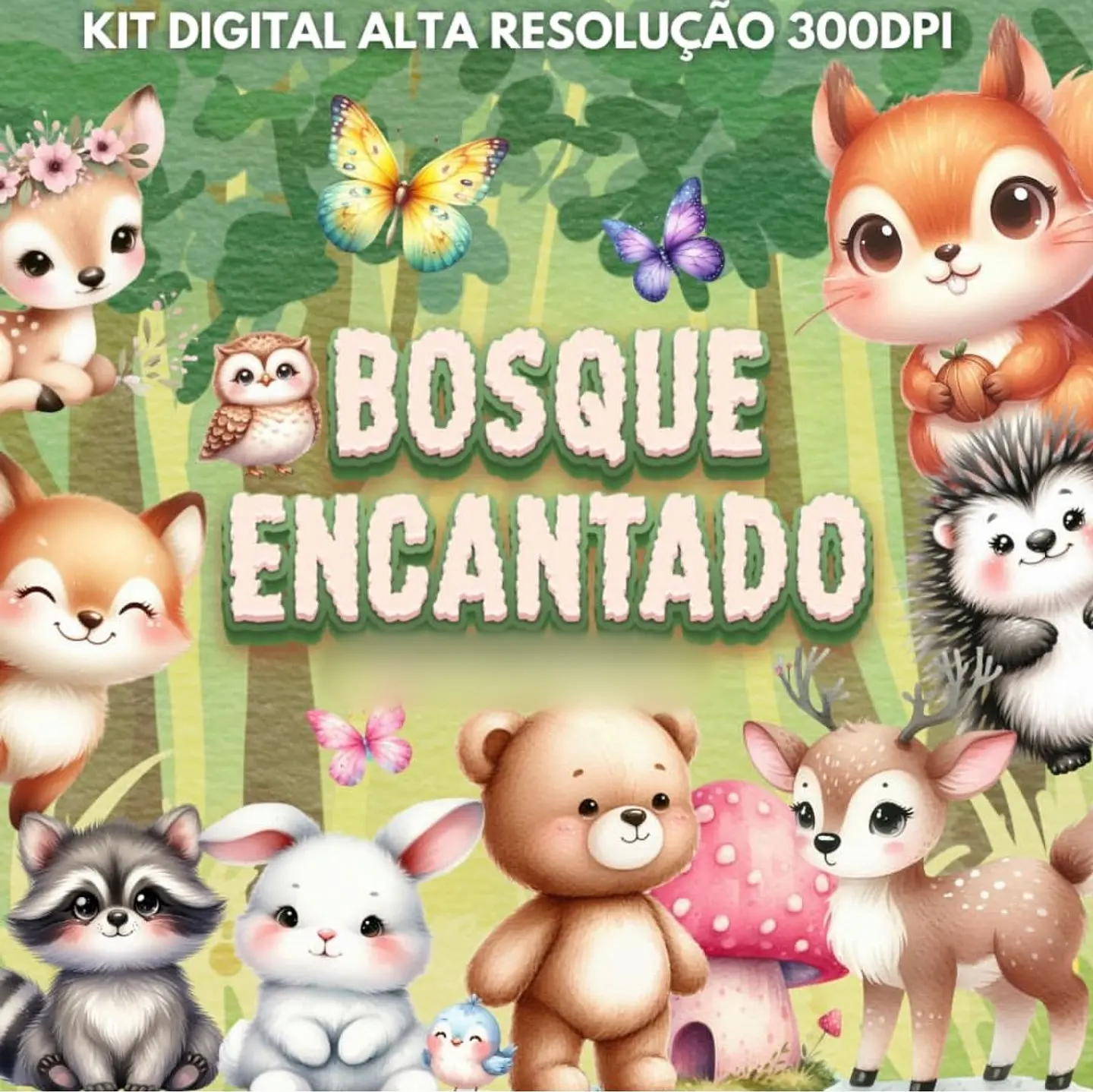 BOSQUE ENCANTADO- Kit Digital  1
