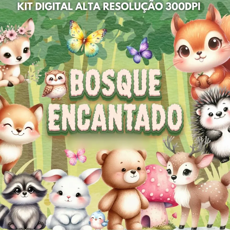 BOSQUE ENCANTADO- Kit Digital  1