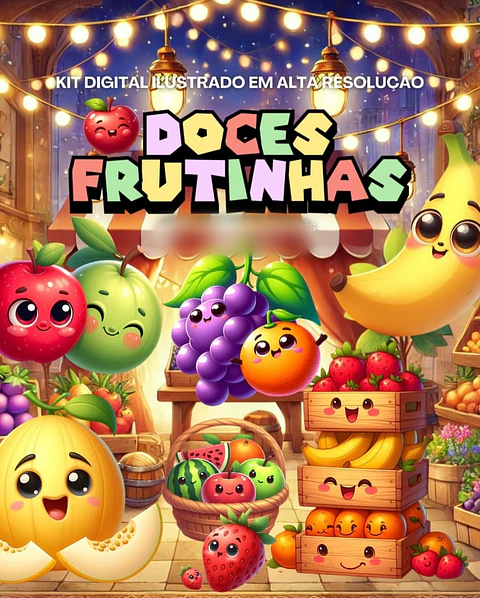 DOCES FRUTINHAS- Kit Digital