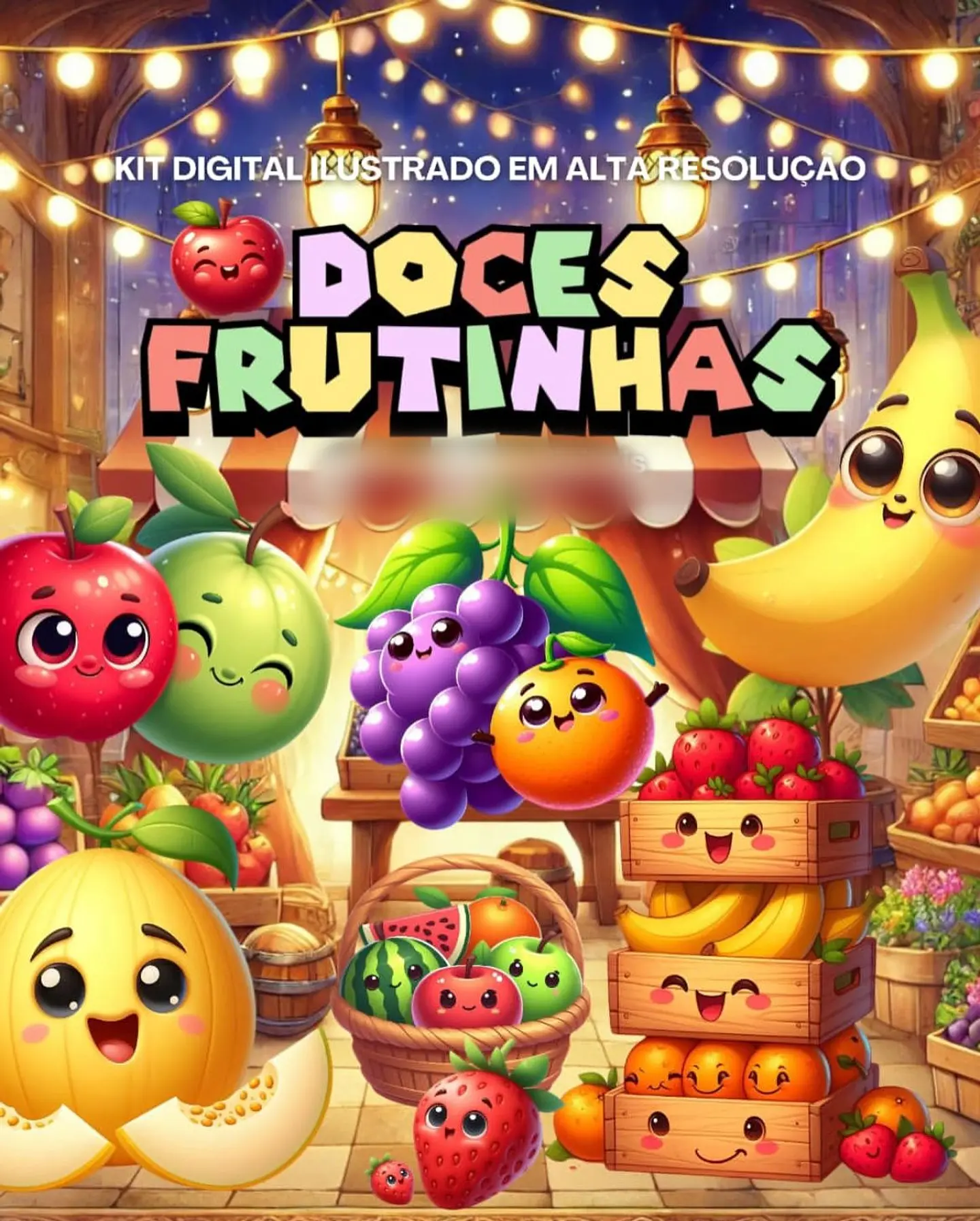 DOCES FRUTINHAS- Kit Digital 1