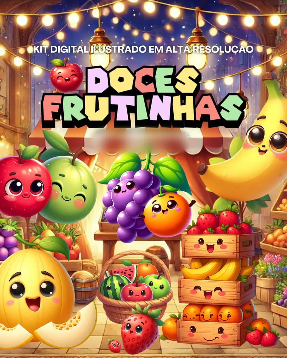DOCES FRUTINHAS- Kit Digital 1