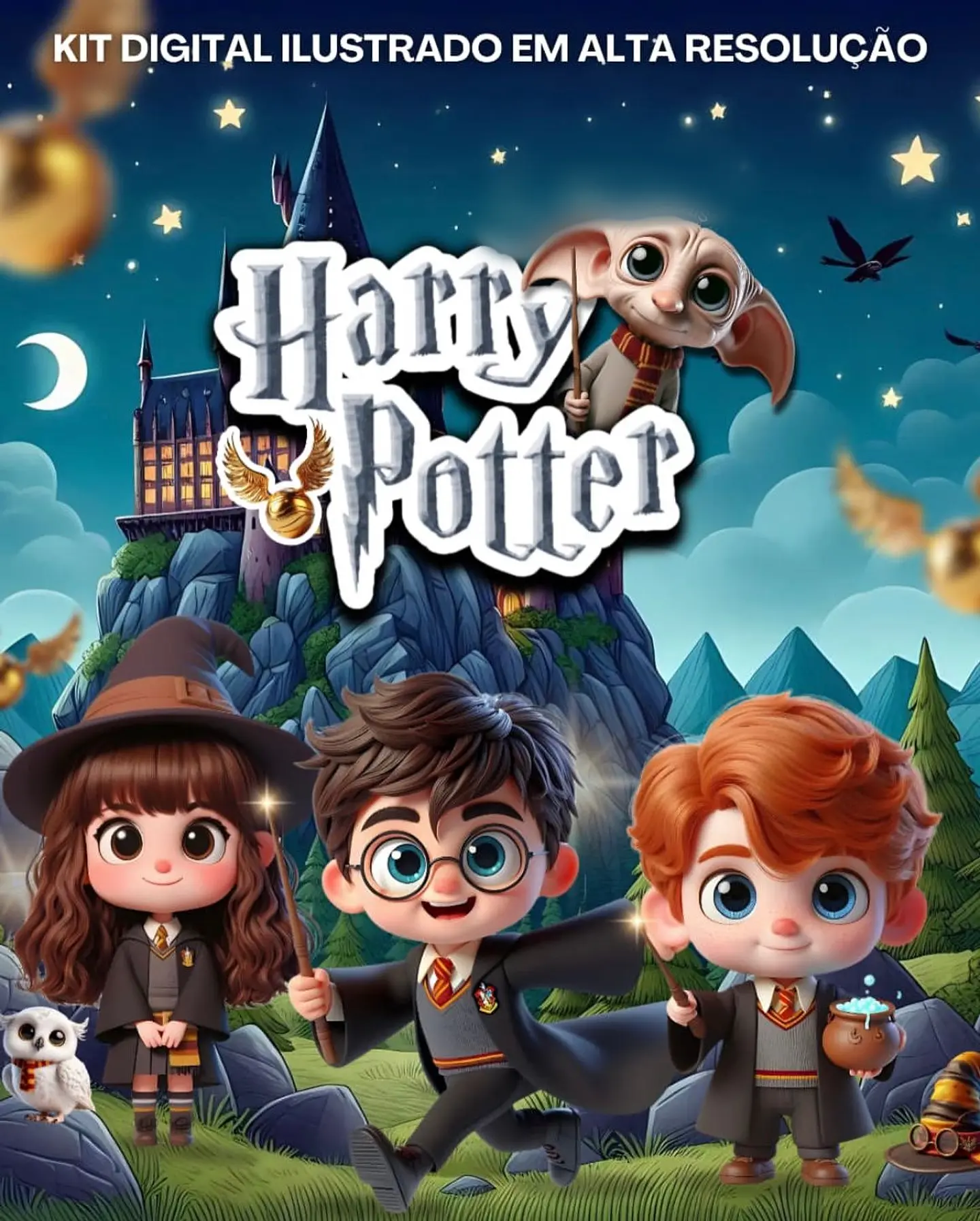 HARRY POTTER- Kit Digital    1