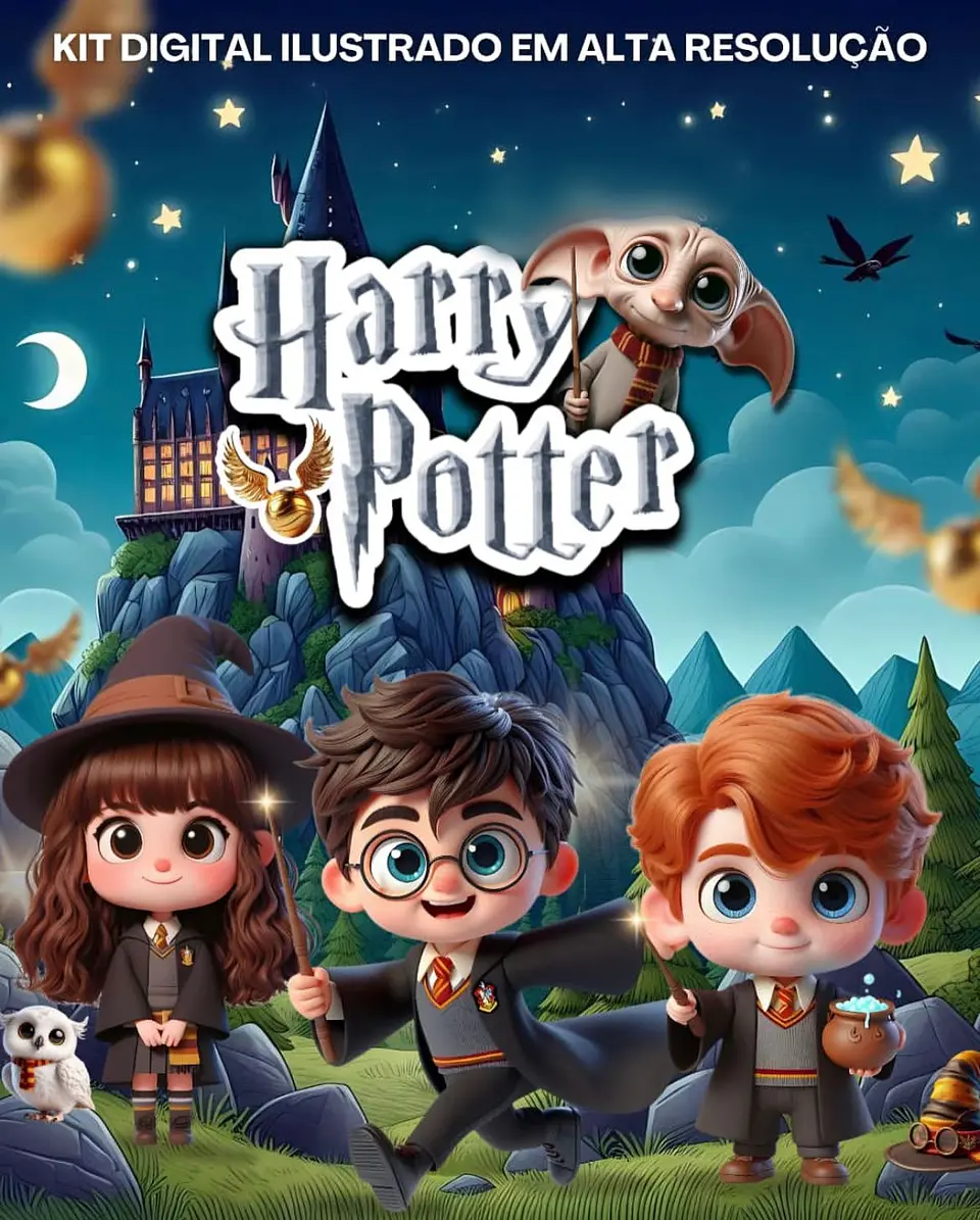 HARRY POTTER- Kit Digital    1
