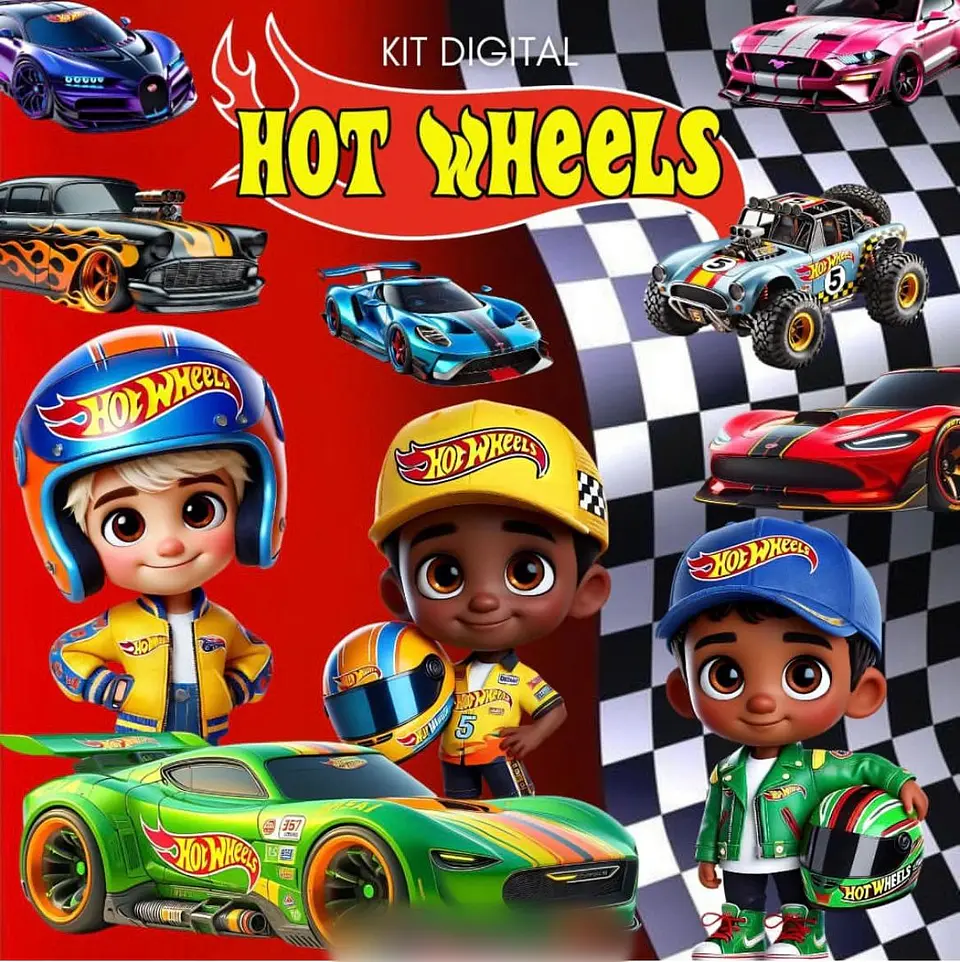 HOT WHEELS- Kit Digital  1