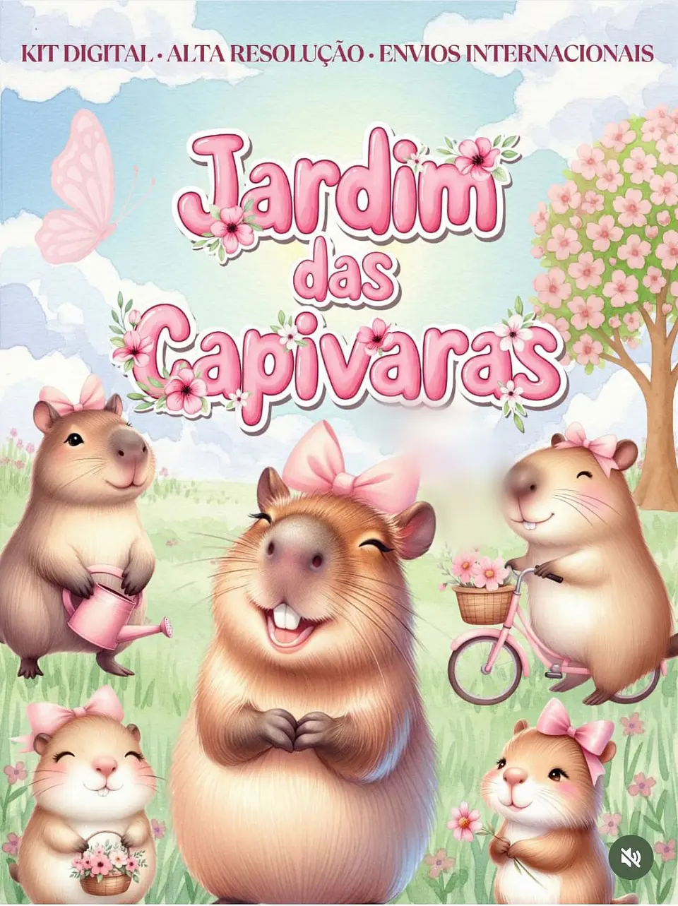 JARDIM DAS CAPIVARAS- Kit Digital   1