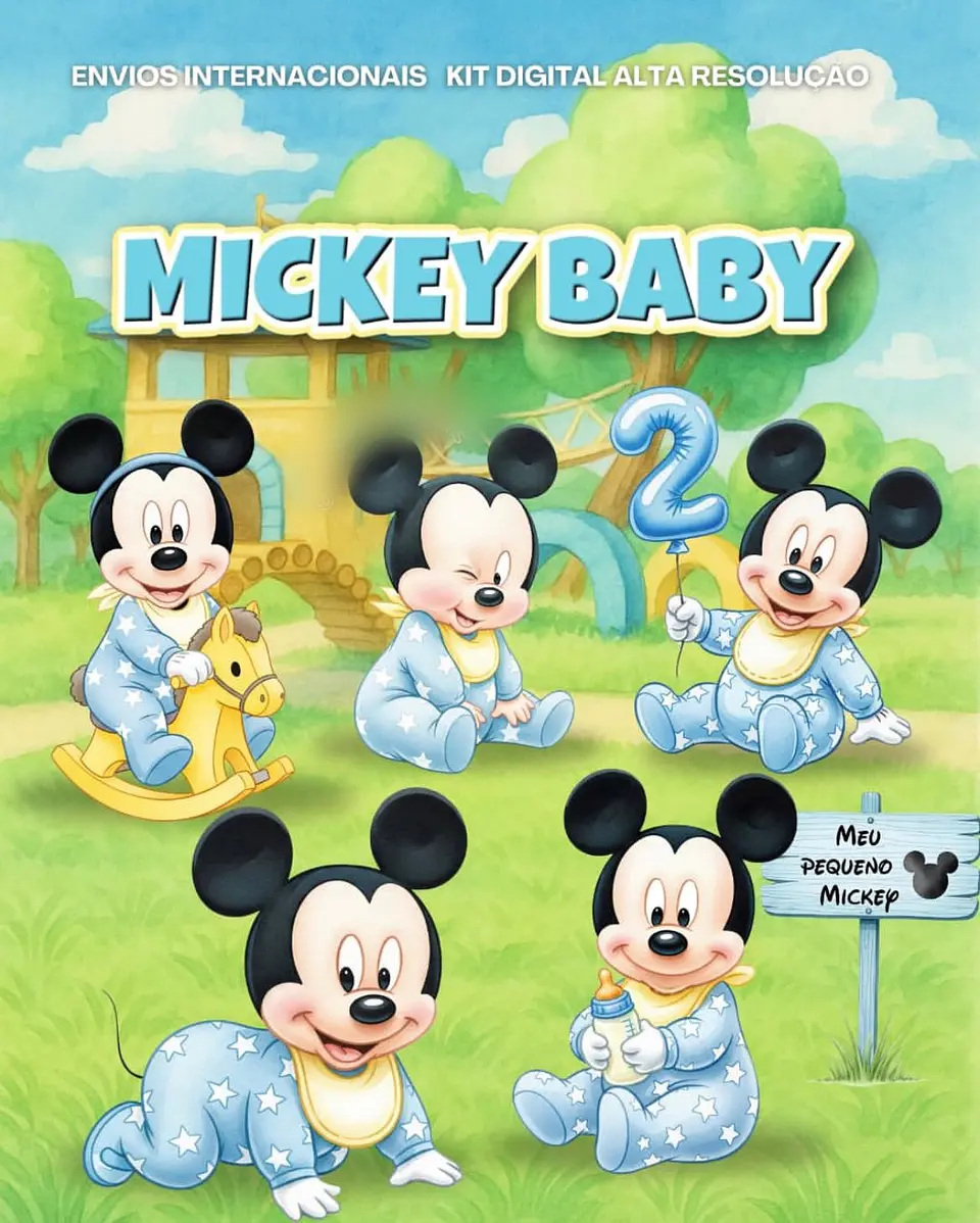 MICKEY BABY- Kit Digital  1