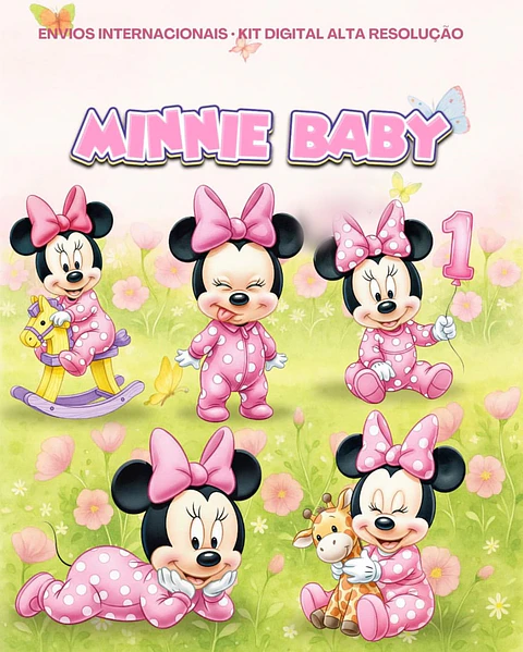 MINNIE BABY- Kit Digital 