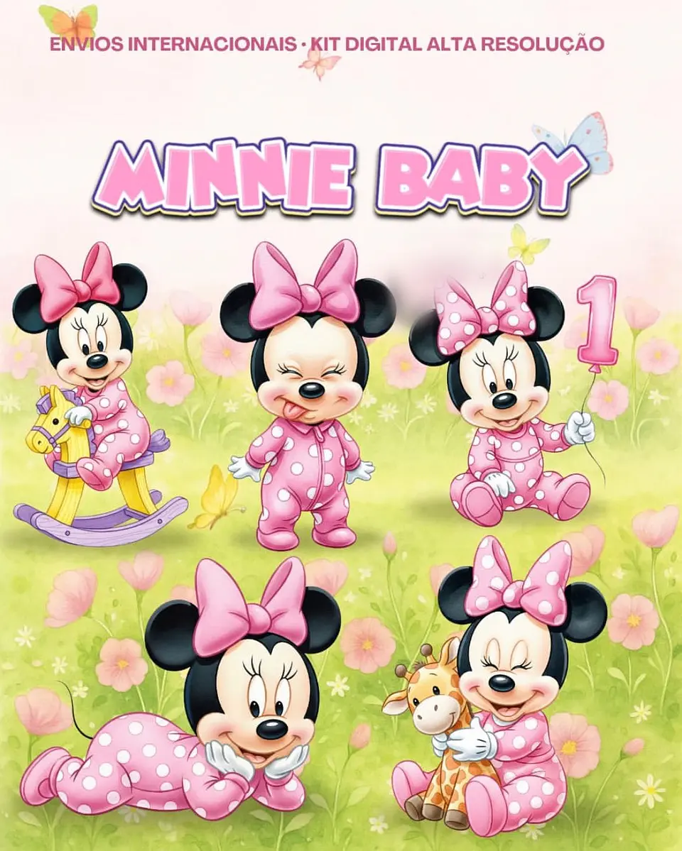MINNIE BABY- Kit Digital  1