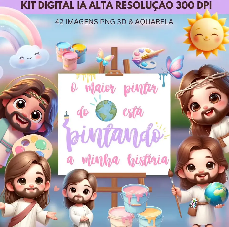 O MAIOR PINTOR DO MUNDO- Kit Digital    1