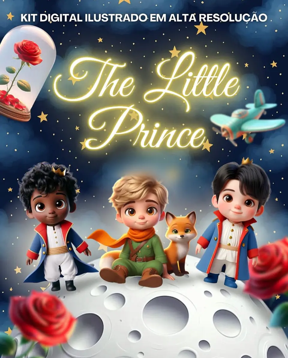 O PEQUENO PRÍNCIPE COM MASCOTES- Kit Digital     1
