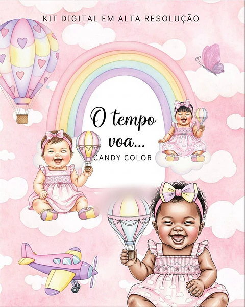 O TEMPO VOA - FEMININO- Kit Digital  