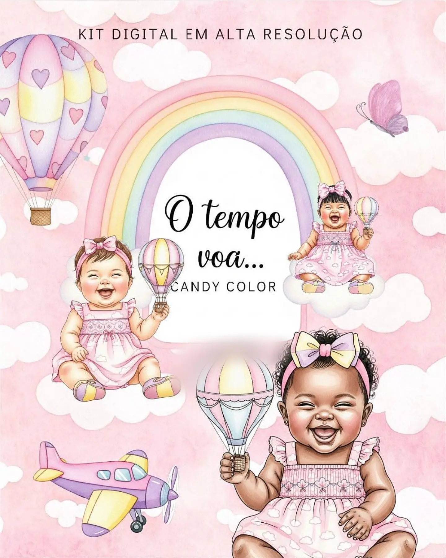 O TEMPO VOA - FEMININO- Kit Digital   1