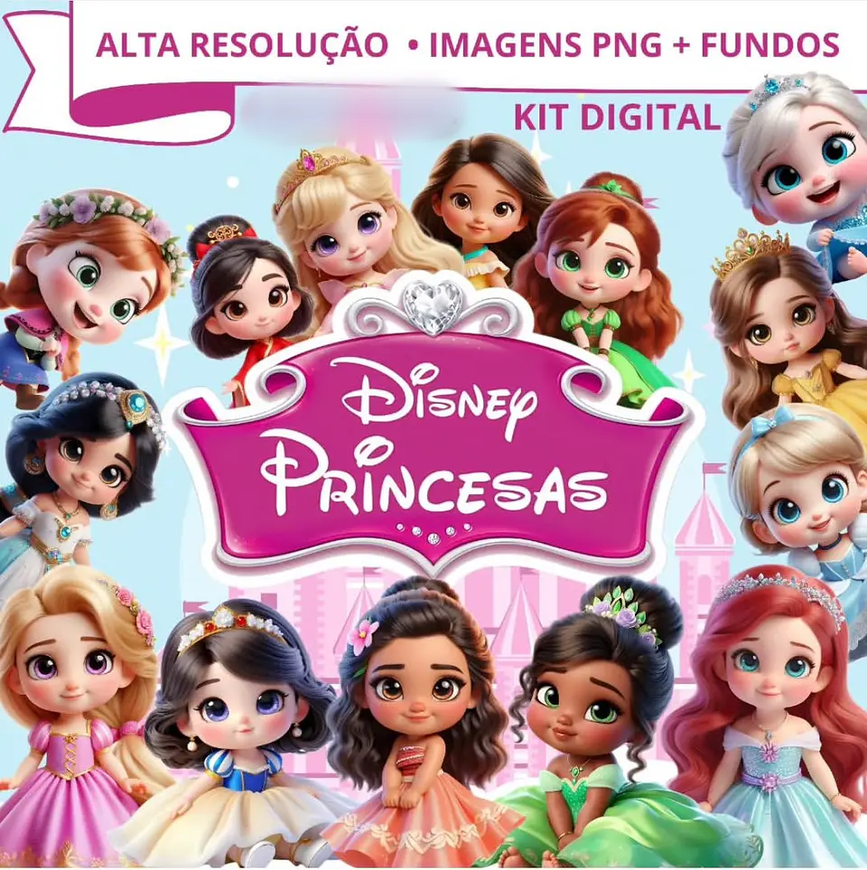 PRINCESAS BABY- Kit Digital  1